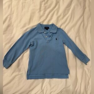 Ralph Lauren Light Blue Long-Sleeve Polo